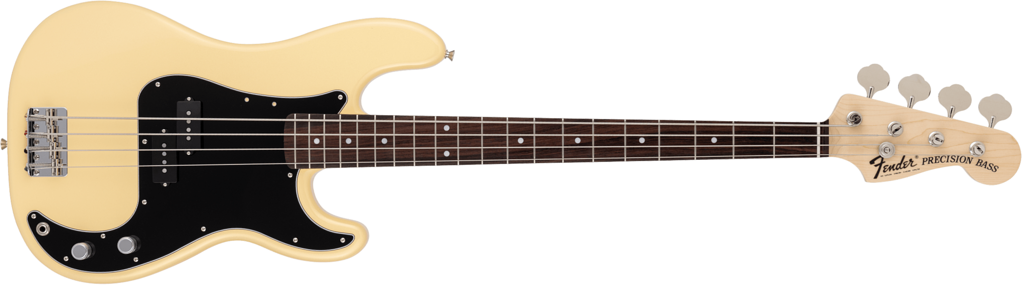 Fender Precision Bass Traditional 70s Jap 2s Trem Rw - Vintage White - Basse Électrique Solid Body - Main picture