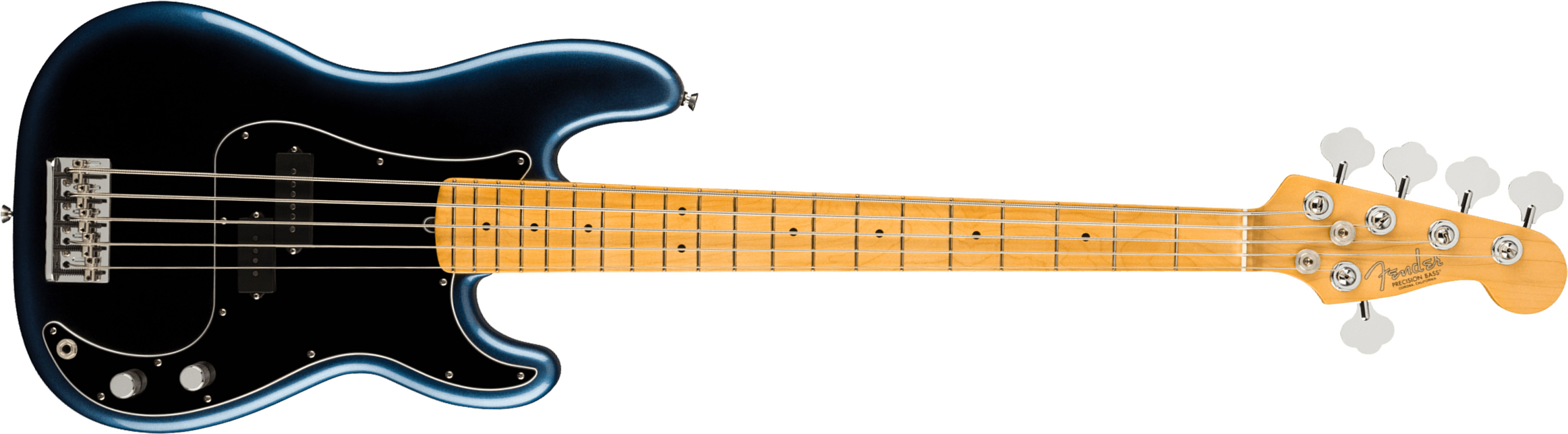 Fender Precision Bass V American Professional Ii Usa 5-cordes Mn - Dark Night - Basse Électrique Solid Body - Main picture