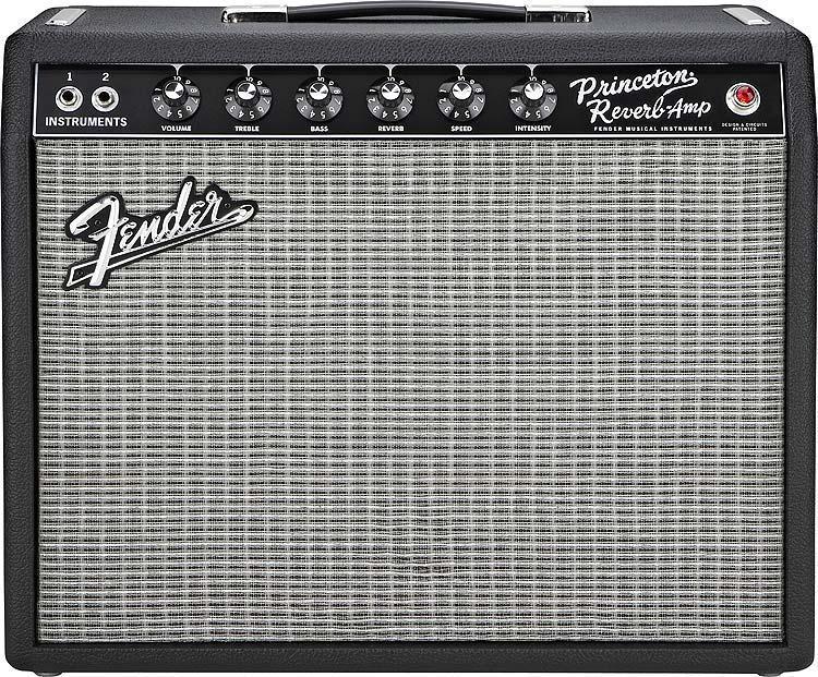 Combo ampli guitare électrique Fender '65 Princeton Reverb - Black