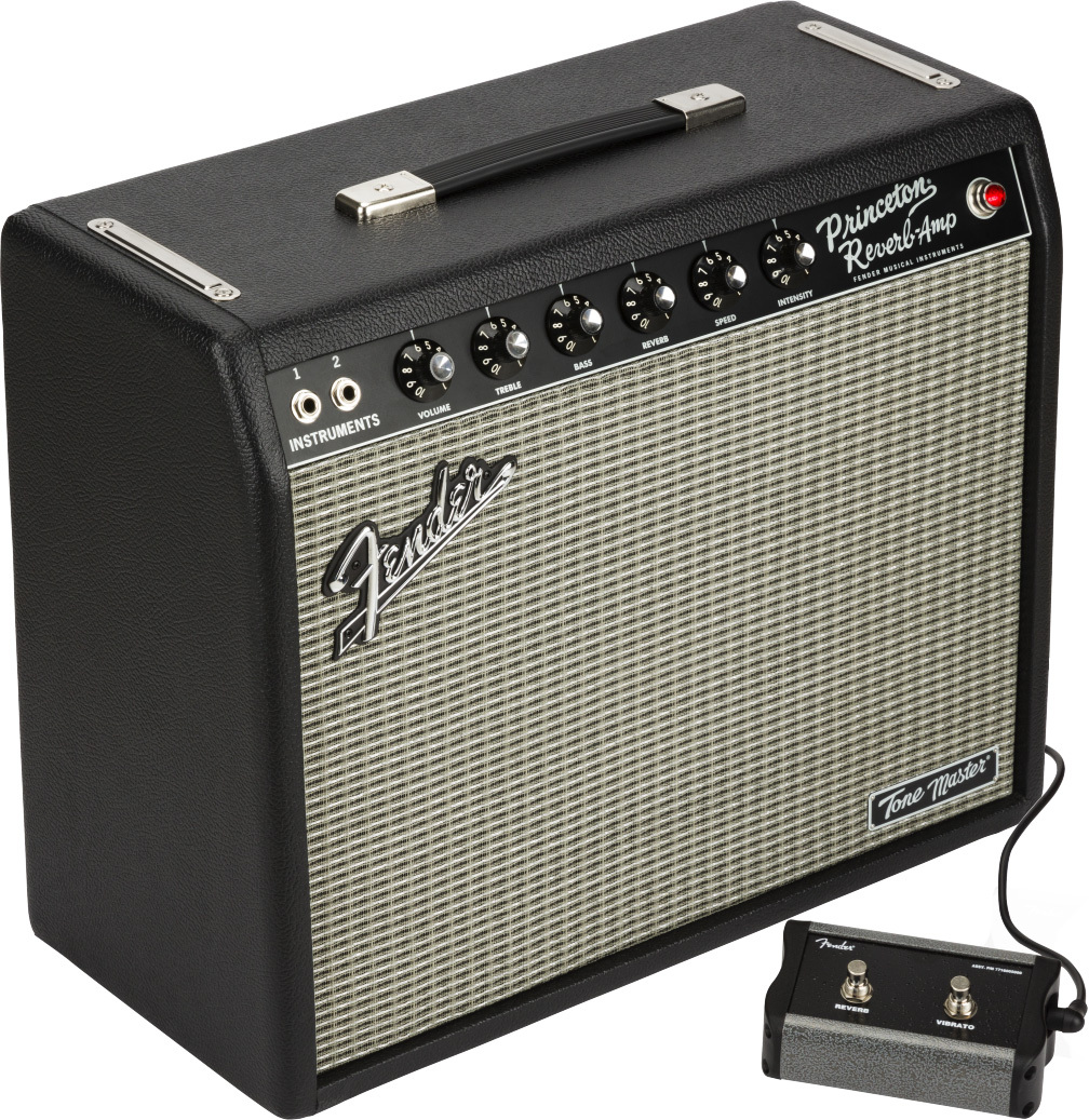 Fender Princeton Reverb Tone Master 0.3/0.75/1.5/3/6/12w 1x10 - Ampli Guitare Électrique Combo - Main picture