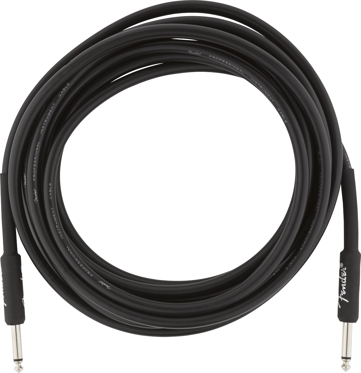 Fender Professional Instrument Cable Droit/droit 15ft Black - CÂble - Main picture