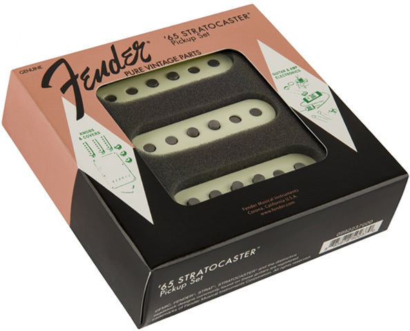 Fender Pure Vintage '65 Strat Pickups Set Alnico 5 - Micro Guitare Electrique - Main picture