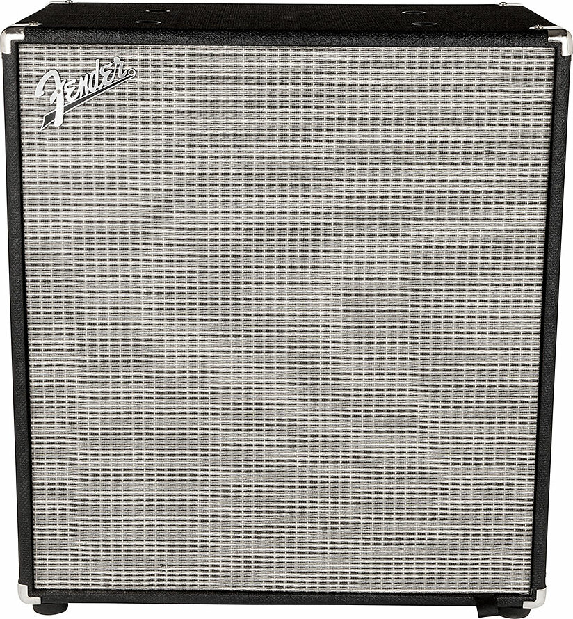 Fender Rumble 410 Cabinet V3 2014 4x10 1000w Black Silver - Baffle Ampli Basse - Main picture