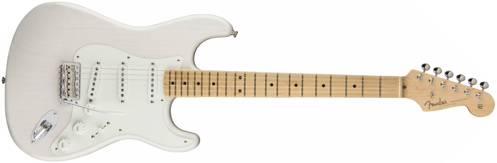 Fender Strat '50s American Original Usa Sss Mn - White Blonde - Guitare Électrique Forme Str - Main picture
