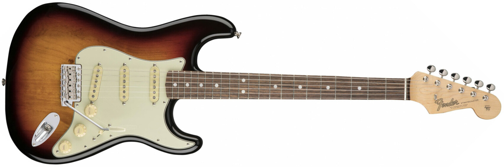 Fender Strat '60s American Original Usa Sss Rw - 3-color Sunburst - Guitare Électrique Forme Str - Main picture
