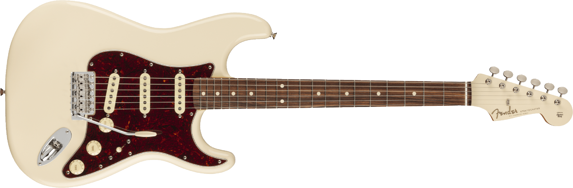 Fender Strat 60s Vintera Ltd Mex Pf - Olympic White - Guitare Électrique Forme Str - Main picture