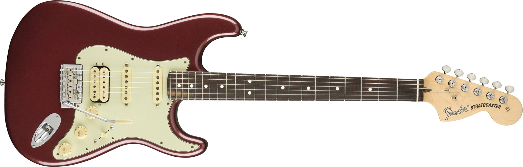 Fender Strat American Performer Usa Hss Rw - Aubergine - Guitare Électrique Forme Str - Main picture