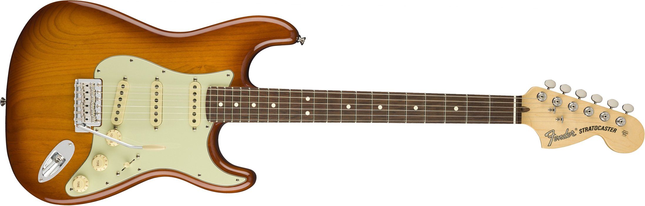 Fender Strat American Performer Usa Sss Rw - Honey Burst - Guitare Électrique Forme Str - Main picture