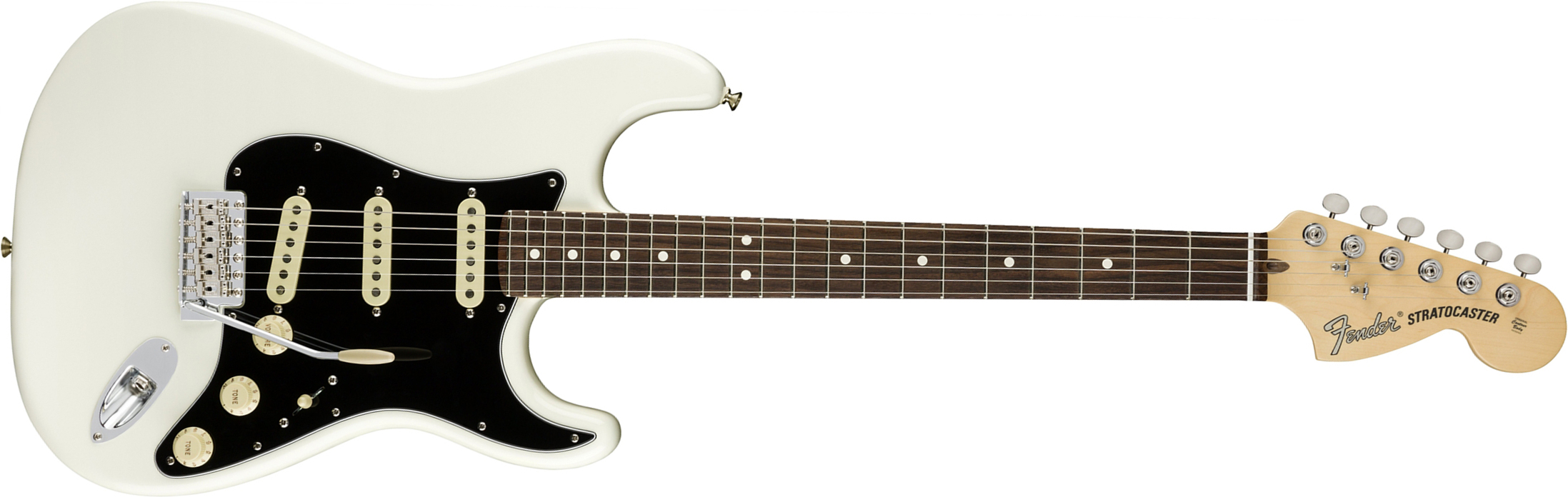 Fender Strat American Performer Usa Sss Rw - Arctic White - Guitare Électrique Forme Str - Main picture