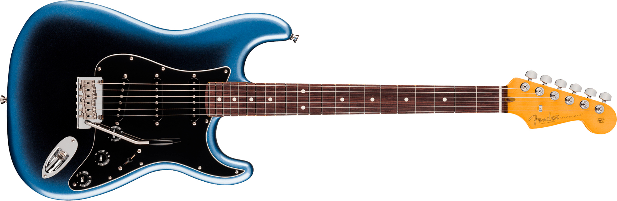 Fender Strat American Pro. Usa  3s Trem Rw - Dark Night - Guitare Électrique Forme Str - Main picture