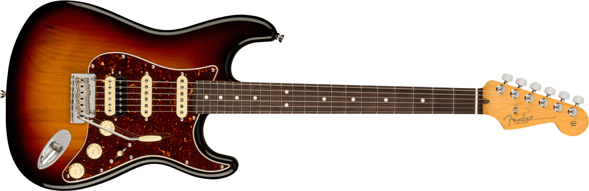 Fender Strat American Professional Ii Hss Usa Rw - 3-color Sunburst - Guitare Électrique Forme Str - Main picture