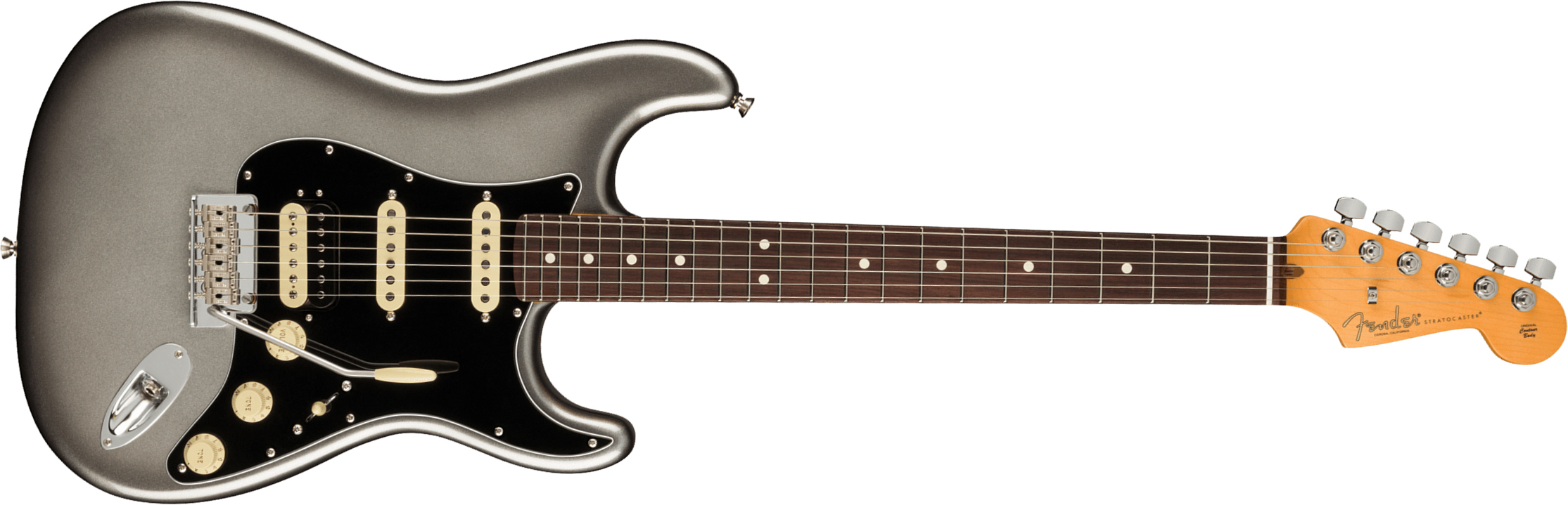 Fender Strat American Professional Ii Hss Usa Rw - Mercury - Guitare Électrique Forme Str - Main picture