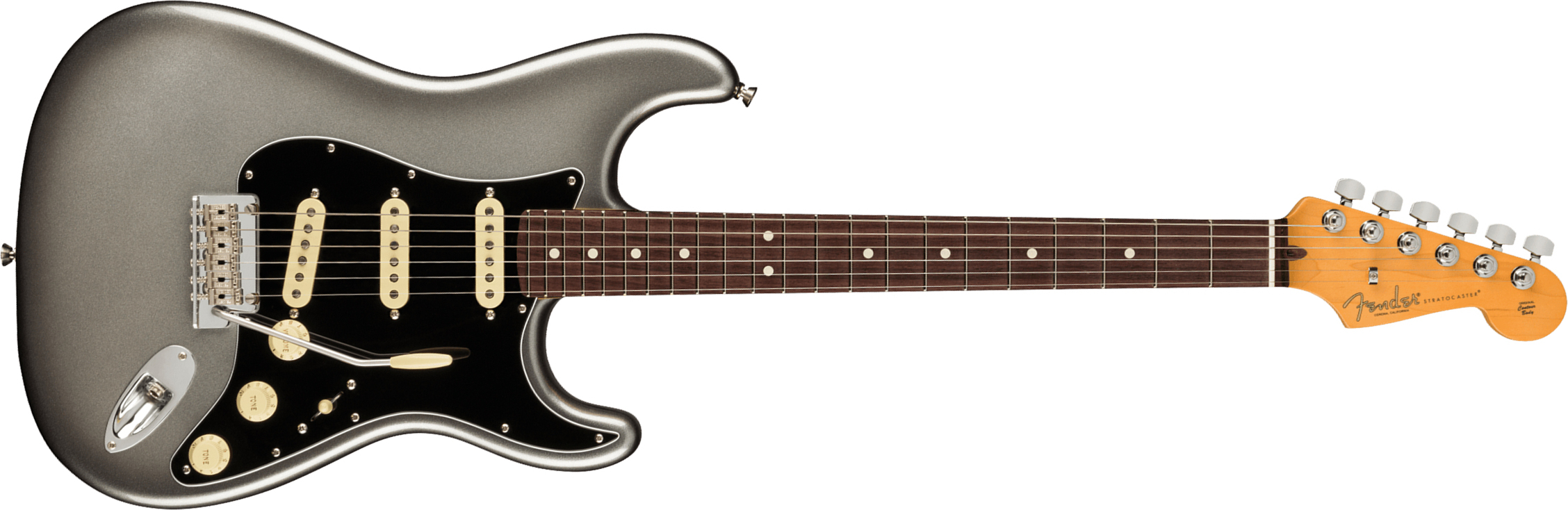 Fender Strat American Professional Ii Usa Rw - Mercury - Guitare Électrique Forme Str - Main picture
