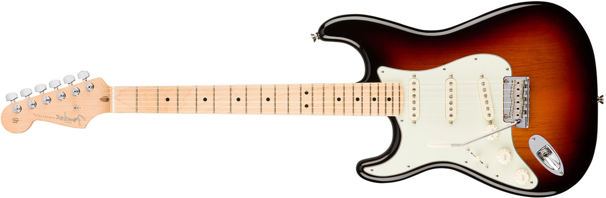 Fender Strat American Professional Lh Usa Gaucher 3s Mn - 3-color Sunburst - Guitare Électrique Gaucher - Main picture