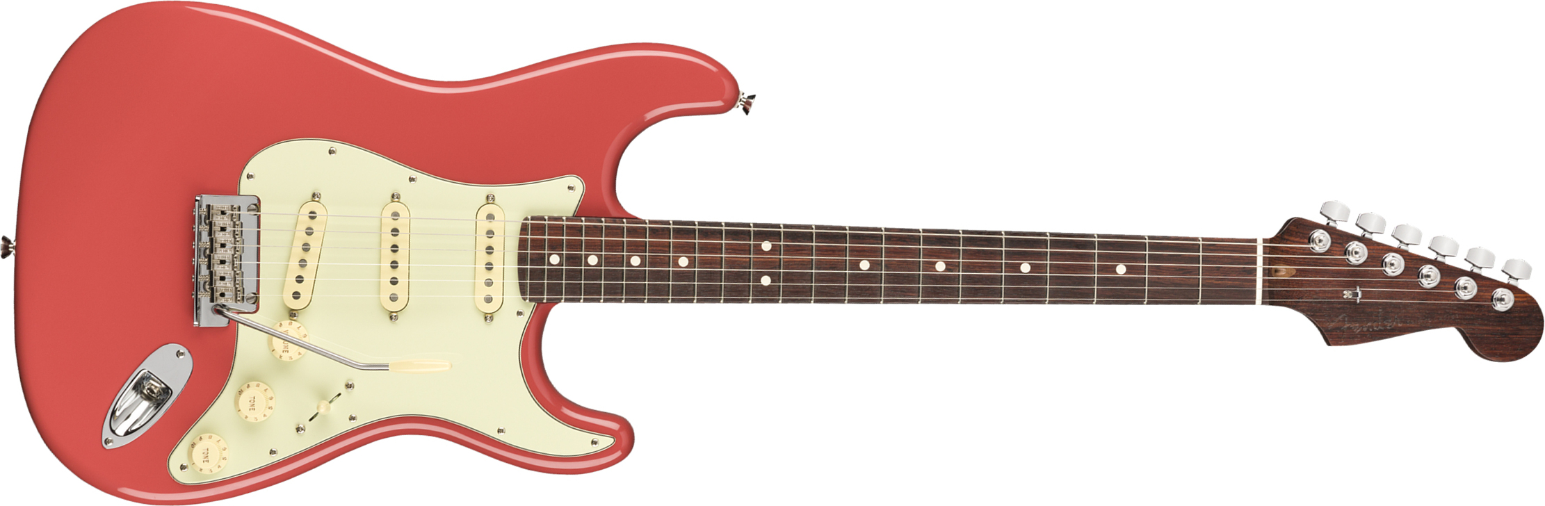 Fender Strat American Professional Rosewood Neck Ltd 2020 Usa Rw - Fiesta Red - Guitare Électrique Forme Str - Main picture