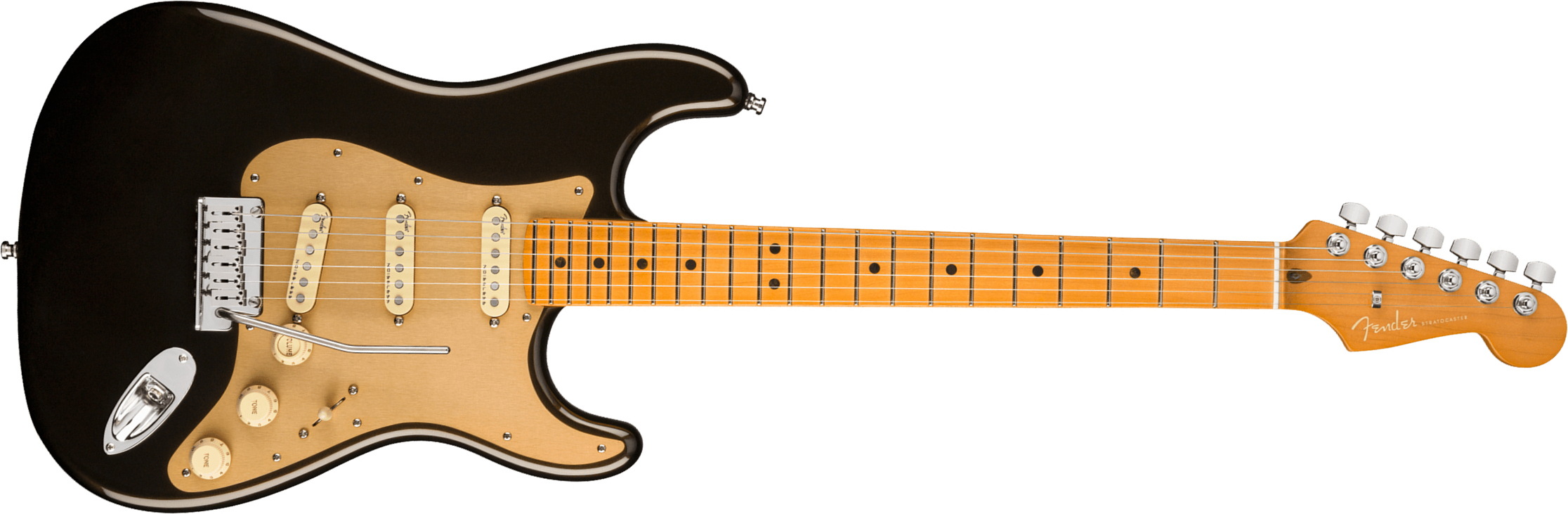 Fender Strat American Ultra 2019 Usa Mn - Texas Tea - Guitare Électrique Forme Str - Main picture