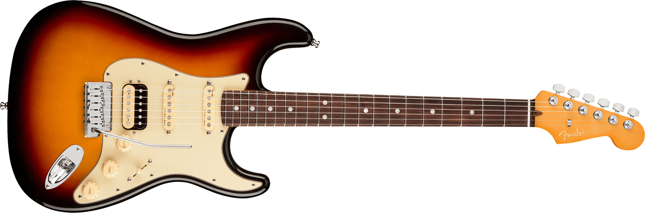 Fender Strat American Ultra Hss 2019 Usa Rw - Ultraburst - Guitare Électrique Forme Str - Main picture