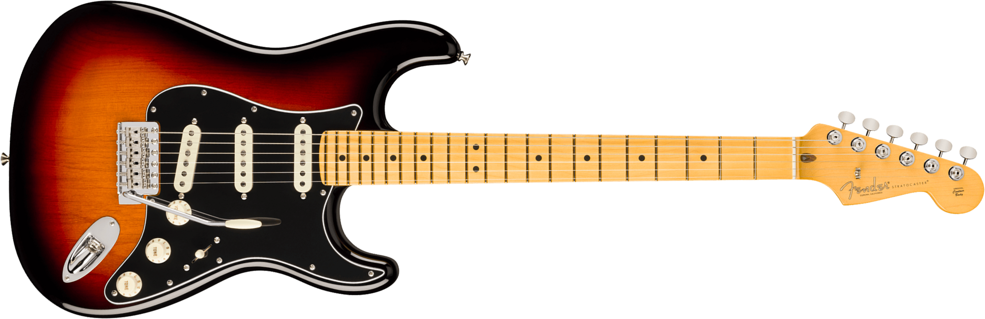 Fender Strat Classic American Pro Usa 3s Trem Mn - 3-color Sunburst - Guitare Électrique Forme Str - Main picture