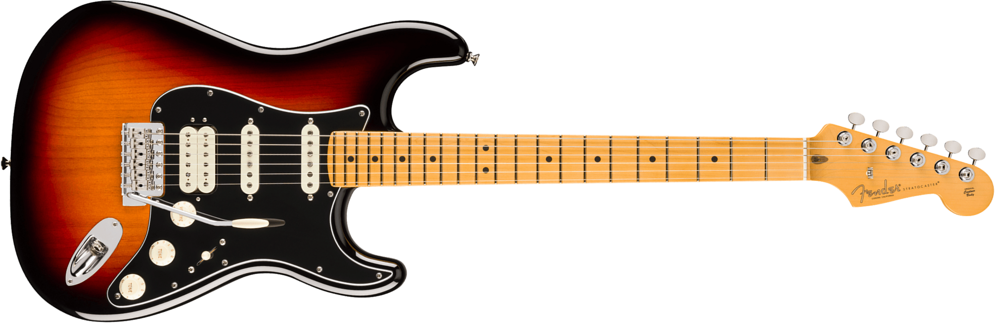 Fender Strat Classic Hss American Pro Usa Trem Mn - 3-color Sunburst - Guitare Électrique Forme Str - Main picture