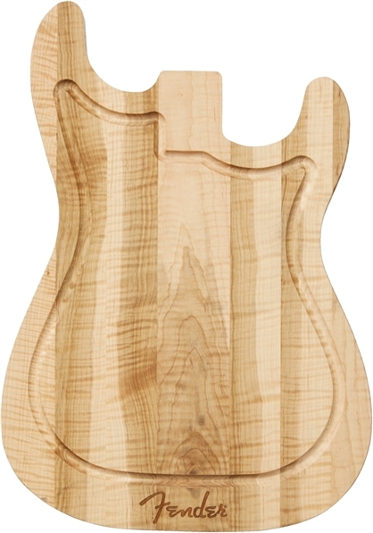 Fender Strat Cutting Board Figured Maple - Planche À DÉcouper - Main picture