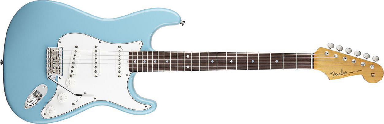 Fender Strat Eric Johnson Usa Sss Rw - Tropical Turquoise - Guitare Électrique Forme Str - Main picture