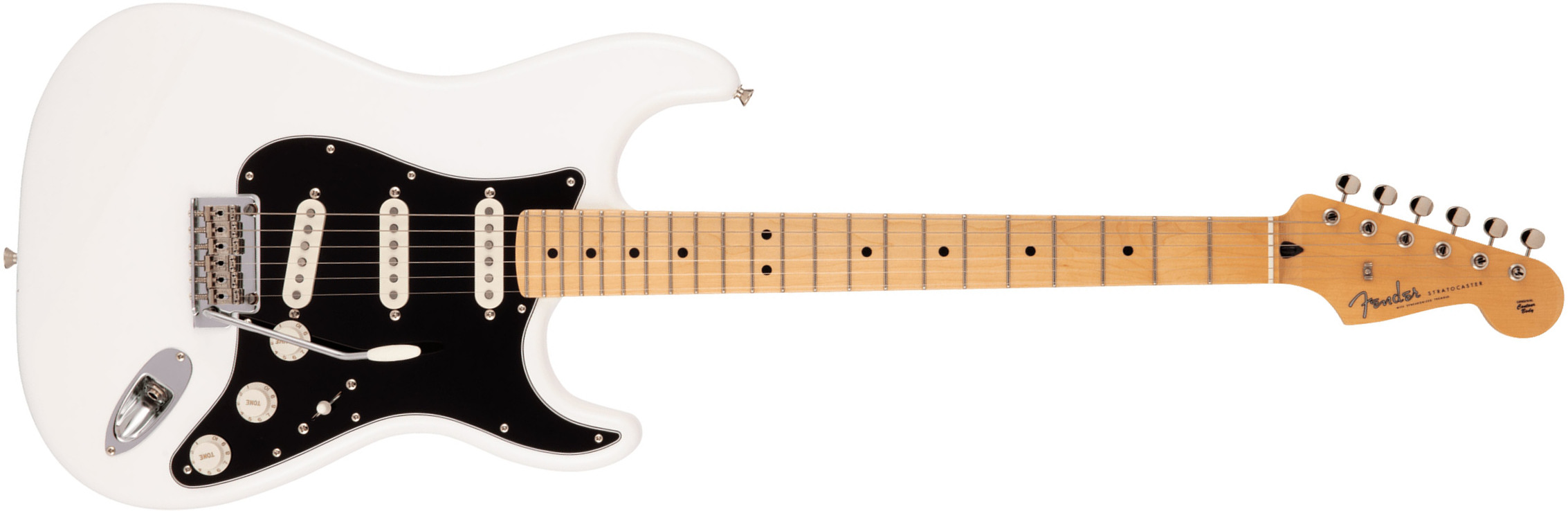 Fender Strat Hybrid Ii Mij Jap 3s Trem Mn - Arctic White - Guitare Électrique Forme Str - Main picture