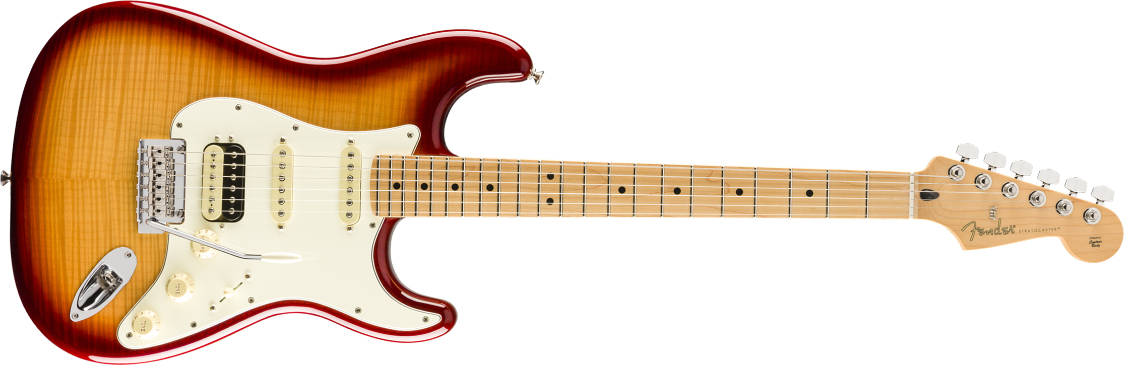 Fender Strat Player Hss Plus Top Fsr Ltd 2019 Mex Mn - Sienna Sunburst - Guitare Électrique Forme Str - Main picture
