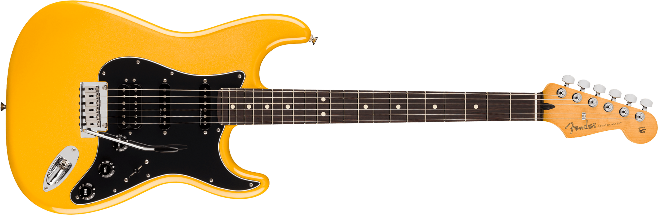 Fender Strat Player Ii Modified Mex Hss Trem Rw - Sunshine Yellow - Guitare Électrique Forme Str - Main picture