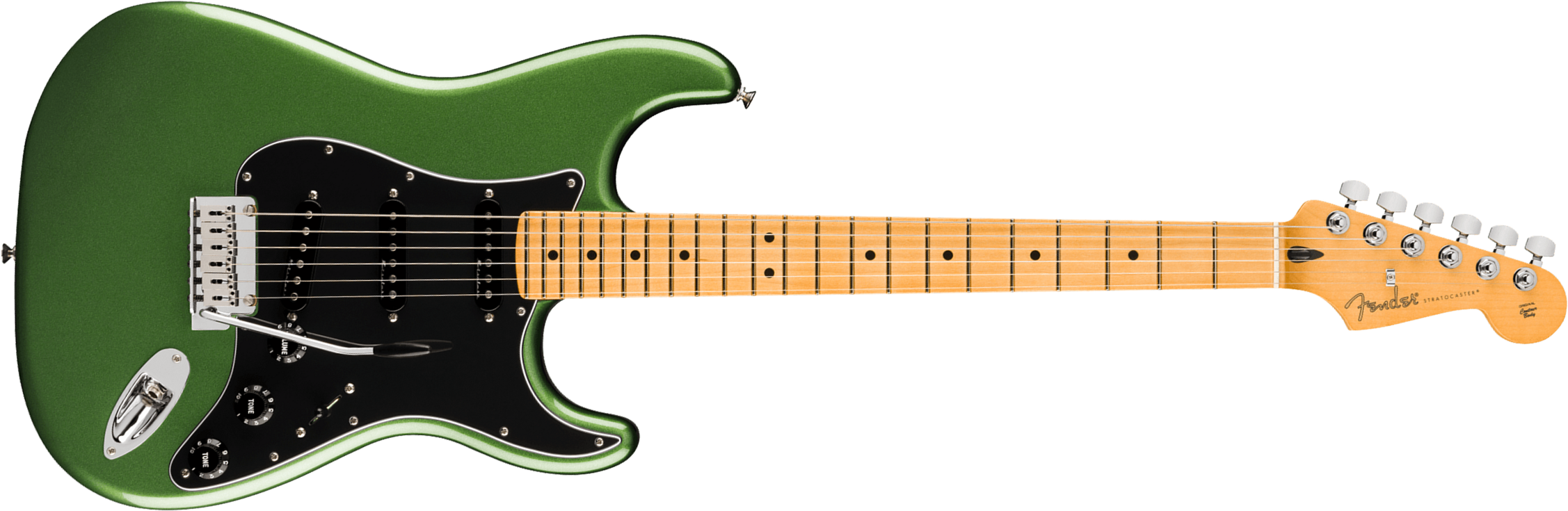 Fender Strat Player Ii Modified Mex 3s Trem Mn - Harvest Green Metallic - Guitare Électrique Forme Str - Main picture