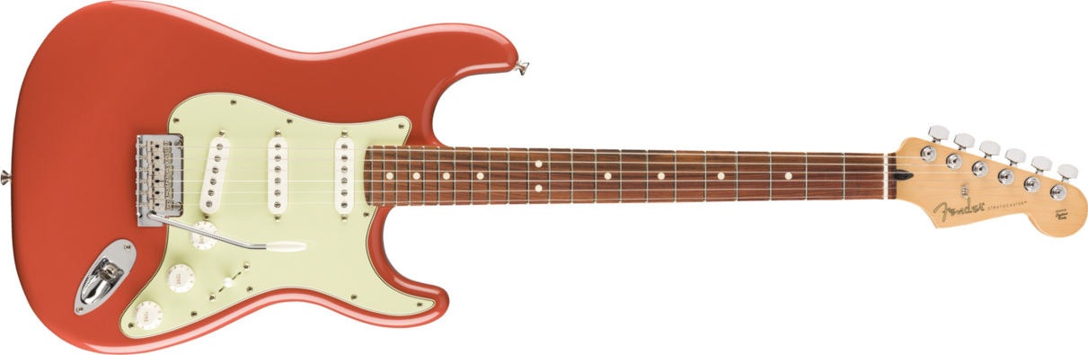 Fender Strat Player Ltd Mex 3s Trem Pf - Fiesta Red - Guitare Électrique Forme Str - Main picture