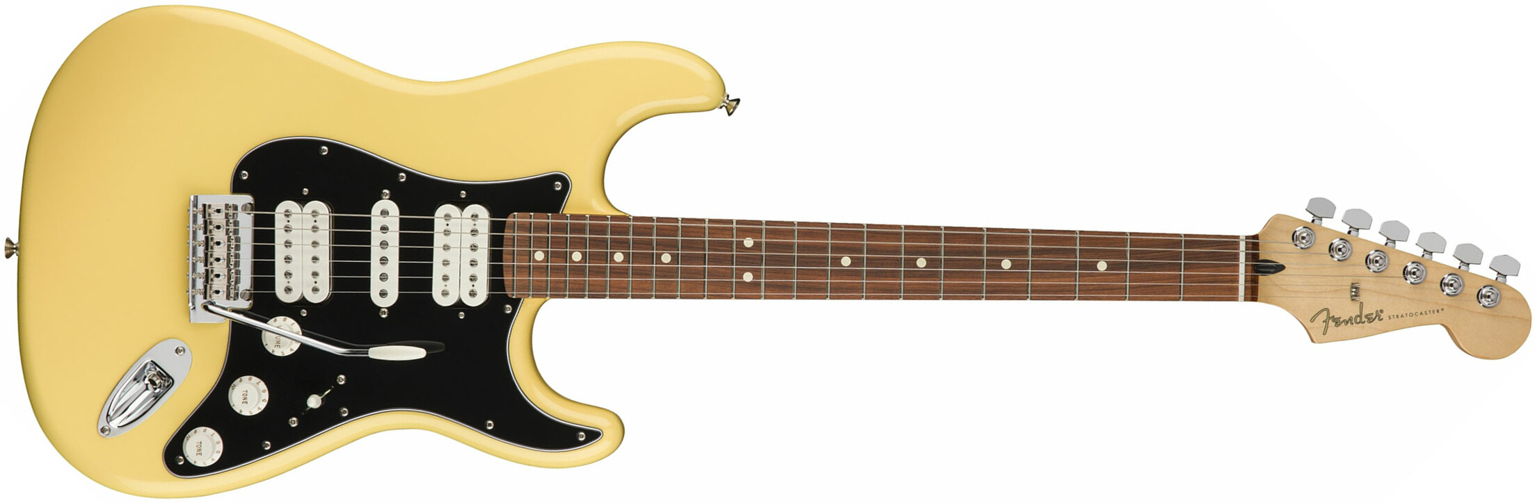 Fender Strat Player Mex Hsh Pf - Buttercream - Guitare Électrique Forme Str - Main picture