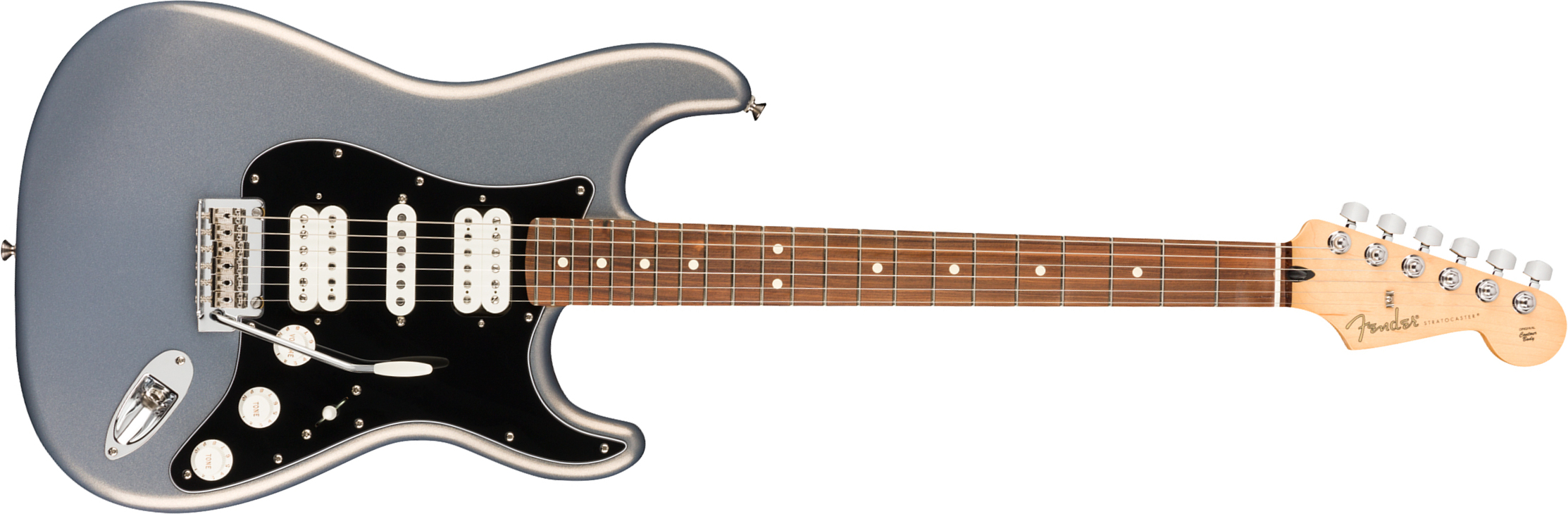 Fender Strat Player Mex Hsh Pf - Silver - Guitare Électrique Forme Str - Main picture
