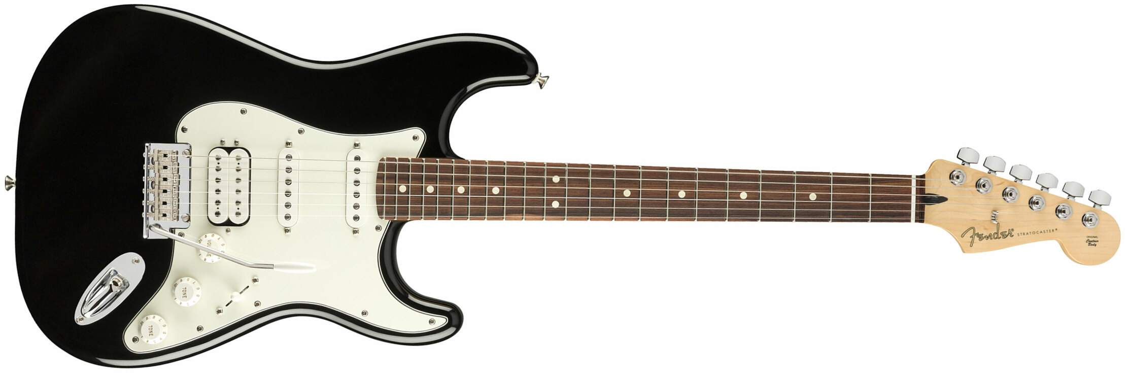 Fender Strat Player Mex Hss Pf - Black - Guitare Électrique Forme Str - Main picture