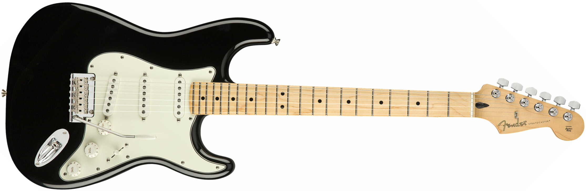 Fender Strat Player Mex Sss Mn - Black - Guitare Électrique Forme Str - Main picture