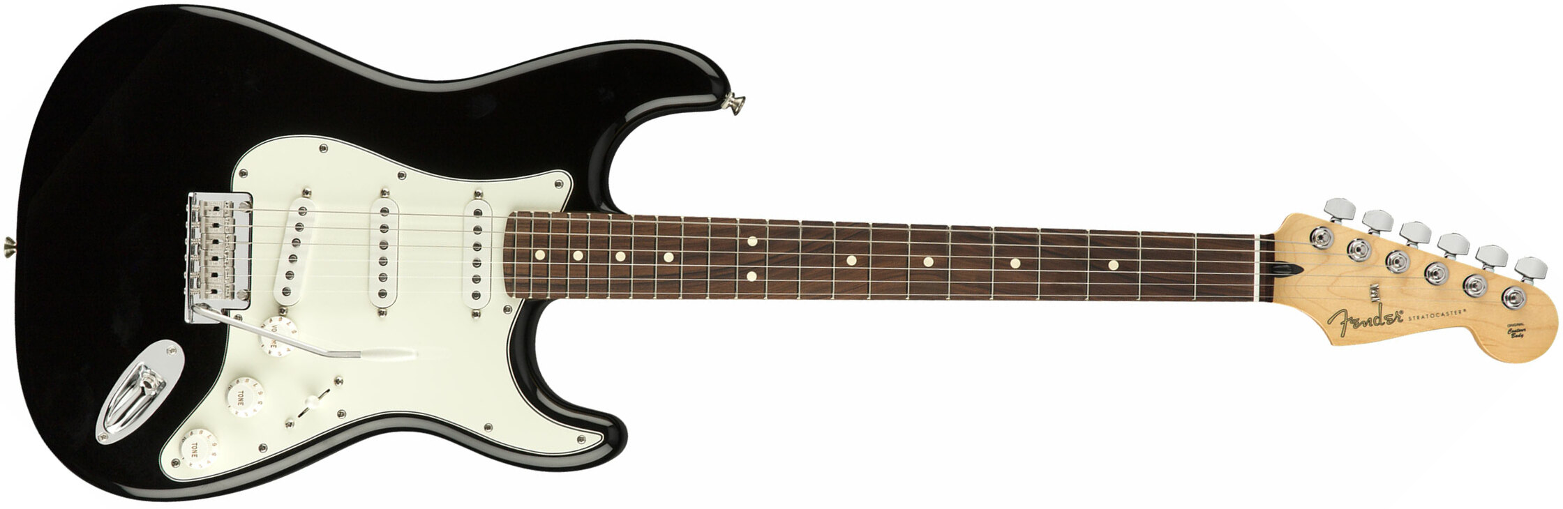 Fender Strat Player Mex Sss Pf - Black - Guitare Électrique Forme Str - Main picture