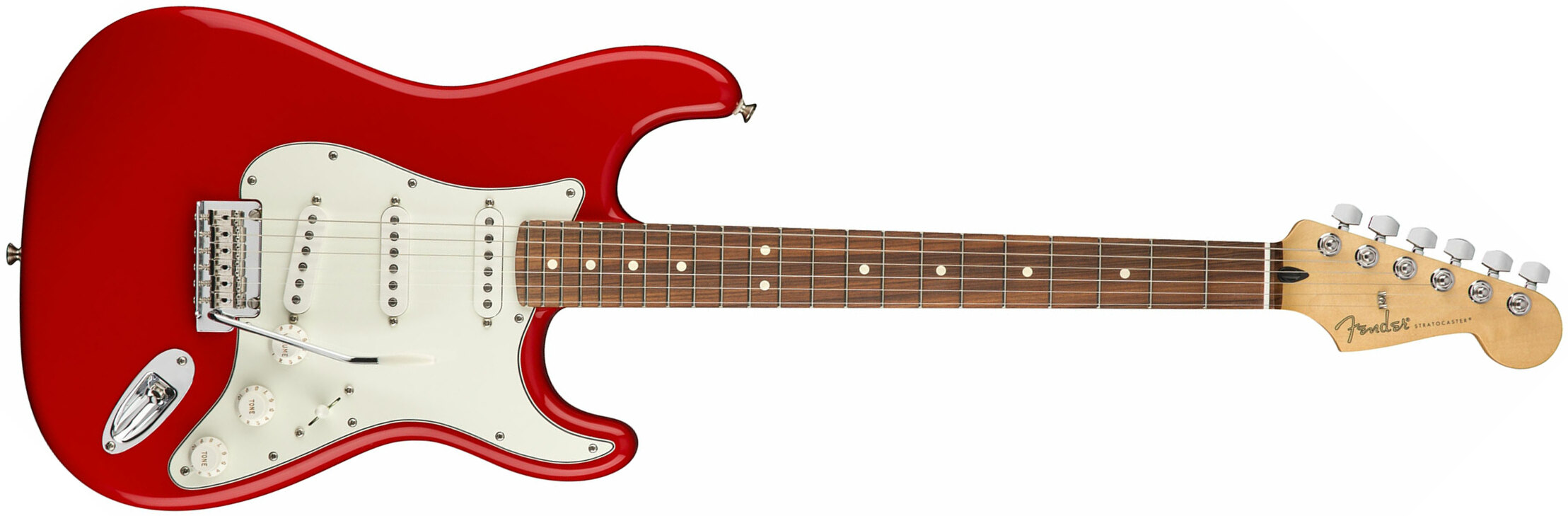 Fender Strat Player Mex Sss Pf - Sonic Red - Guitare Électrique Forme Str - Main picture