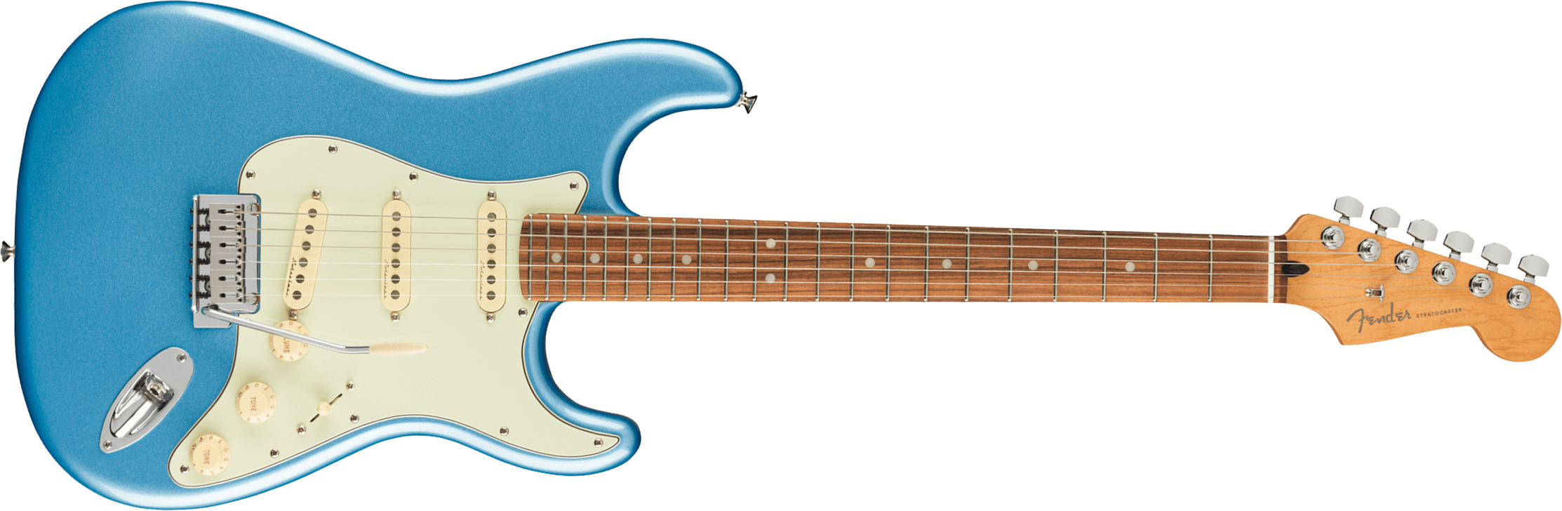 Fender Strat Player Plus Mex 3s Trem Pf - Opal Spark - Guitare Électrique Forme Str - Main picture