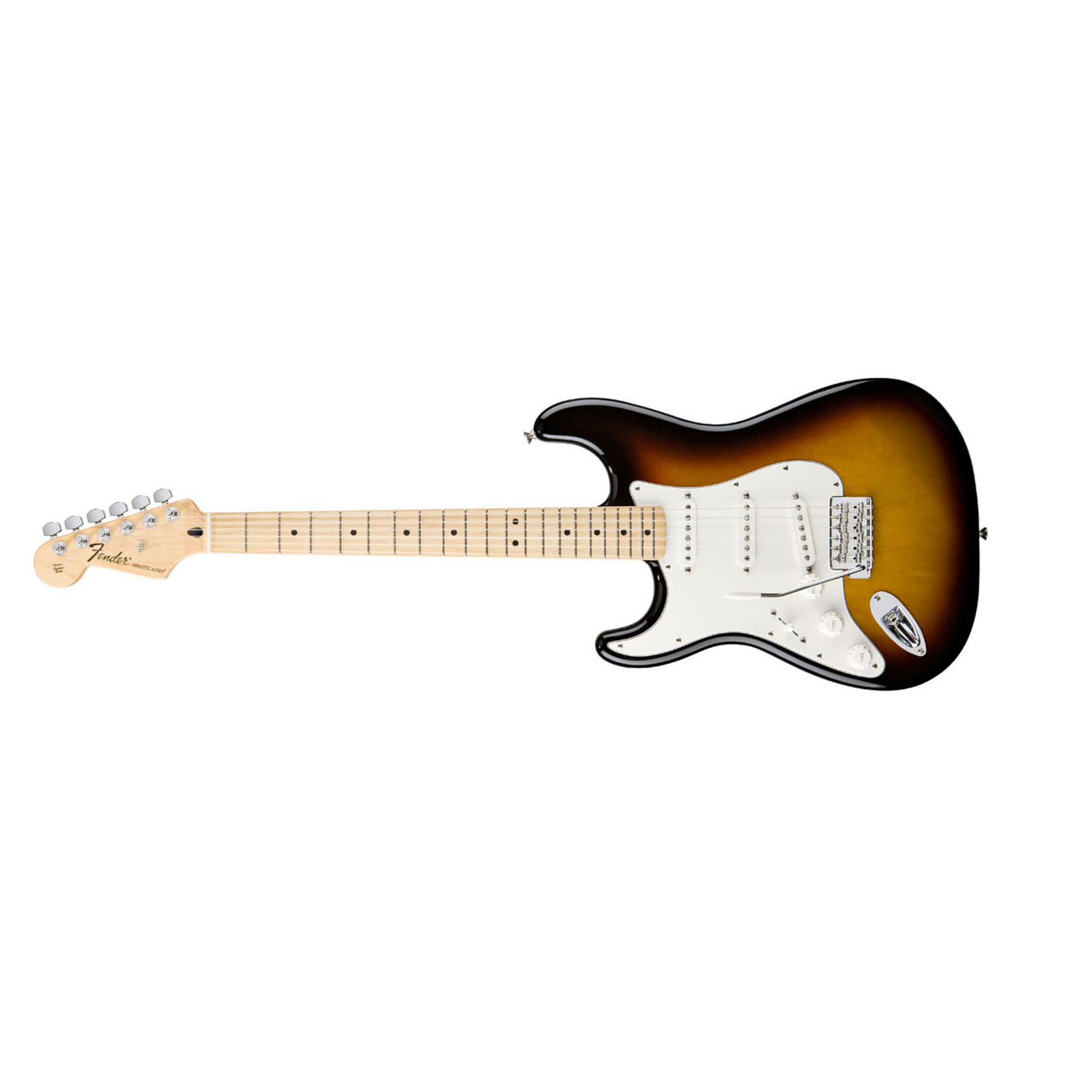 Fender Strat Standard Lh Mex Gaucher Mn - Brown Sunburst - Guitare Électrique Gaucher - Main picture