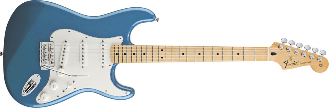 Fender Strat Standard Mex Sss Mn - Lake Placid Blue - Guitare Électrique Forme Str - Main picture