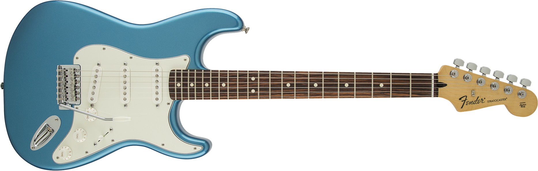 Fender Strat Standard Mex Sss Pf - Lake Placid Blue - Guitare Électrique Forme Str - Main picture