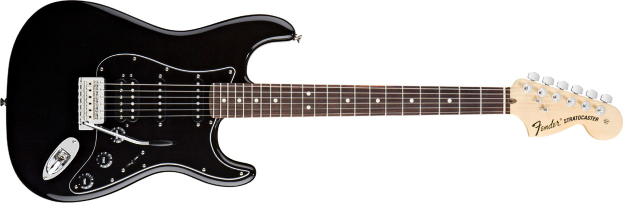 Fender Strat Usa American Special Hss Rw Black - Guitare Électrique Forme Str - Main picture