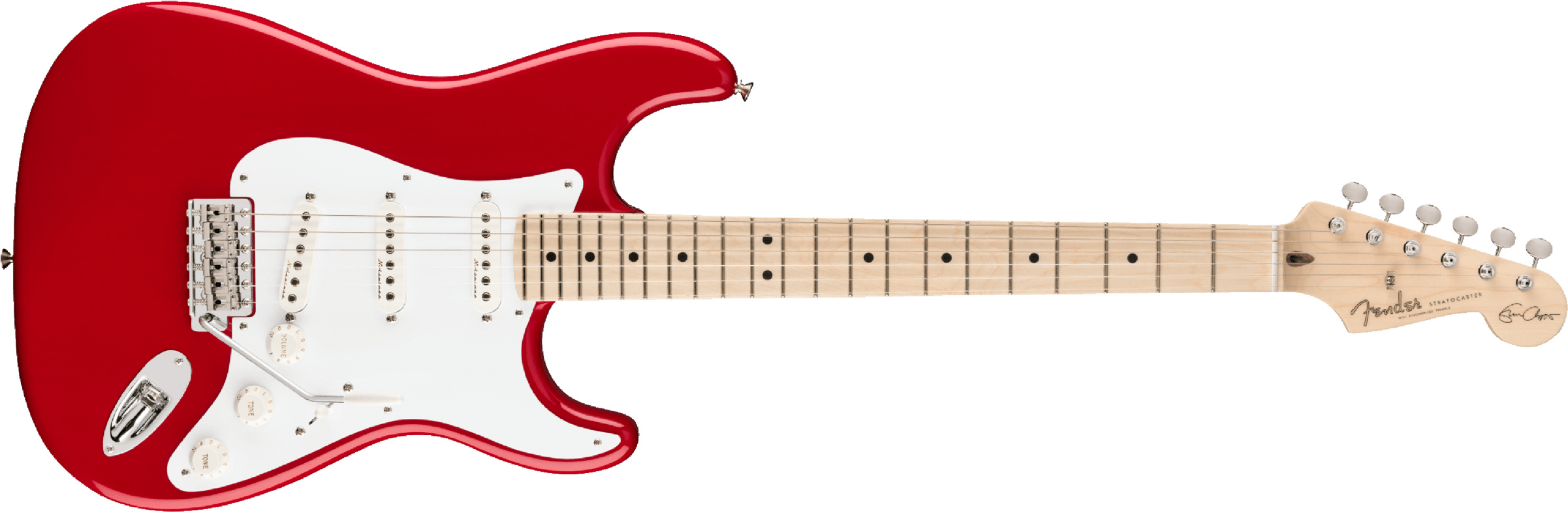 Fender Stratocaster Artist Eric Clapton Signature Torino Red - Guitare Électrique Forme Str - Main picture