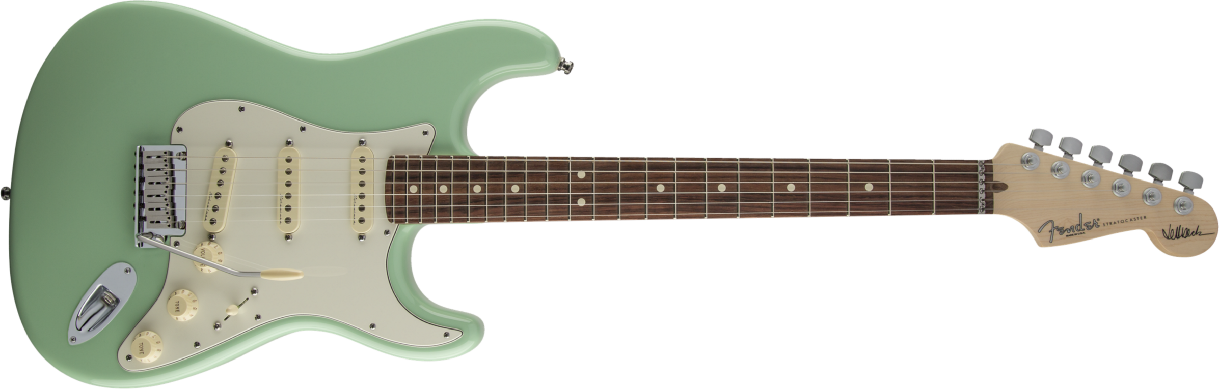 Fender Stratocaster Jeff Beck - Surf Green - Guitare Électrique Forme Str - Main picture
