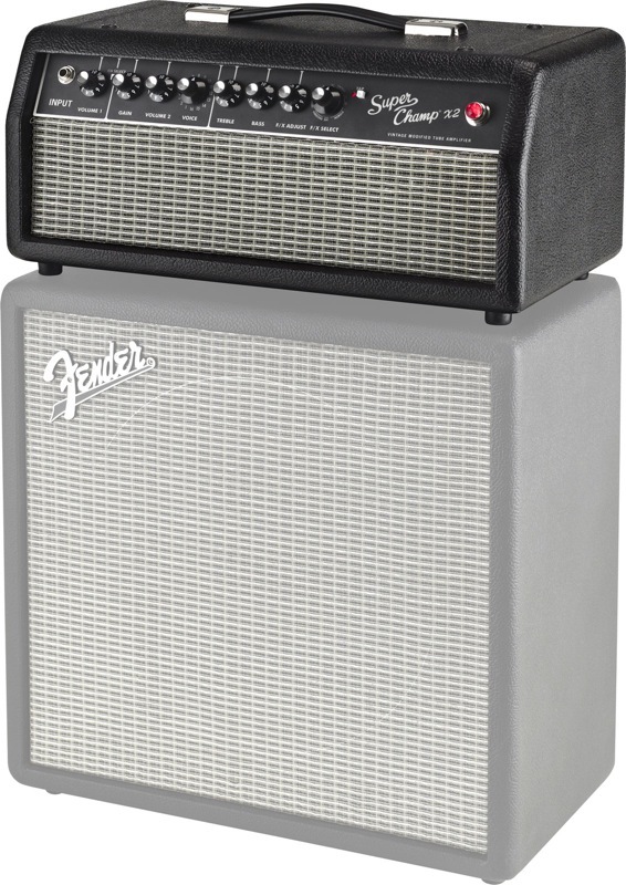 Fender Super Champ X2 Head Black - Ampli Guitare Électrique TÊte / PÉdale - Main picture