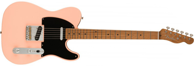 Fender Tele 50s Vintera Modified Fsr Ltd Mex Mn - Shell Pink - Guitare Électrique Forme Tel - Main picture