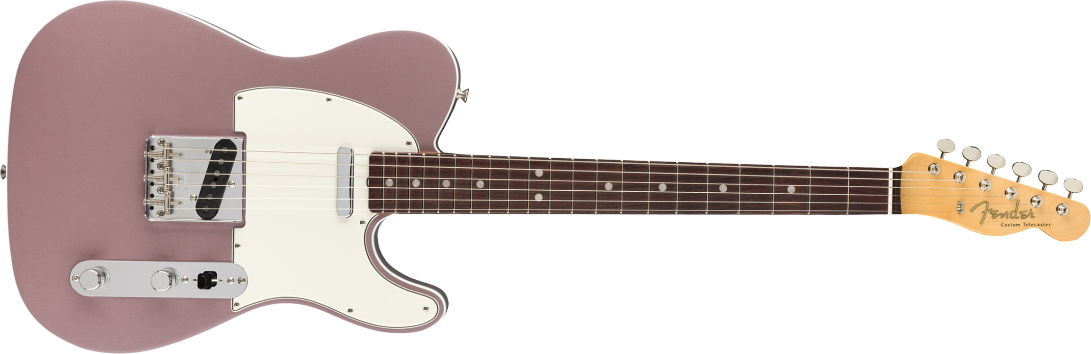 Fender Tele '60s American Original Usa Ss Rw - Burgundy Mist Metallic - Guitare Électrique Forme Tel - Main picture