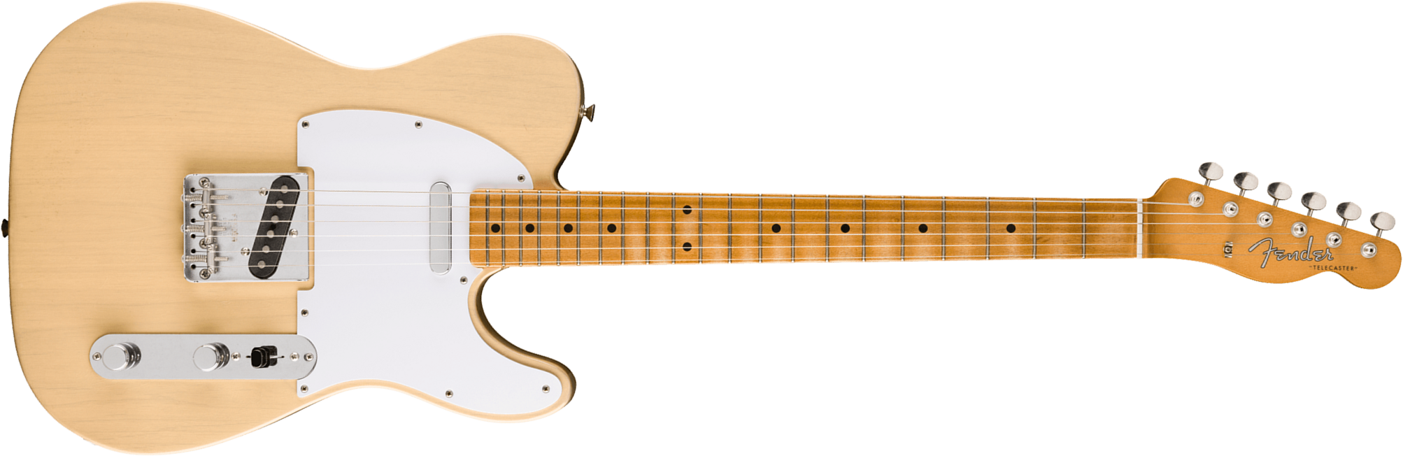 Fender Tele 60s Road Worn Vintera 2 Ltd Mex 2s Ht Mn - Blonde - Guitare Électrique Forme Tel - Main picture