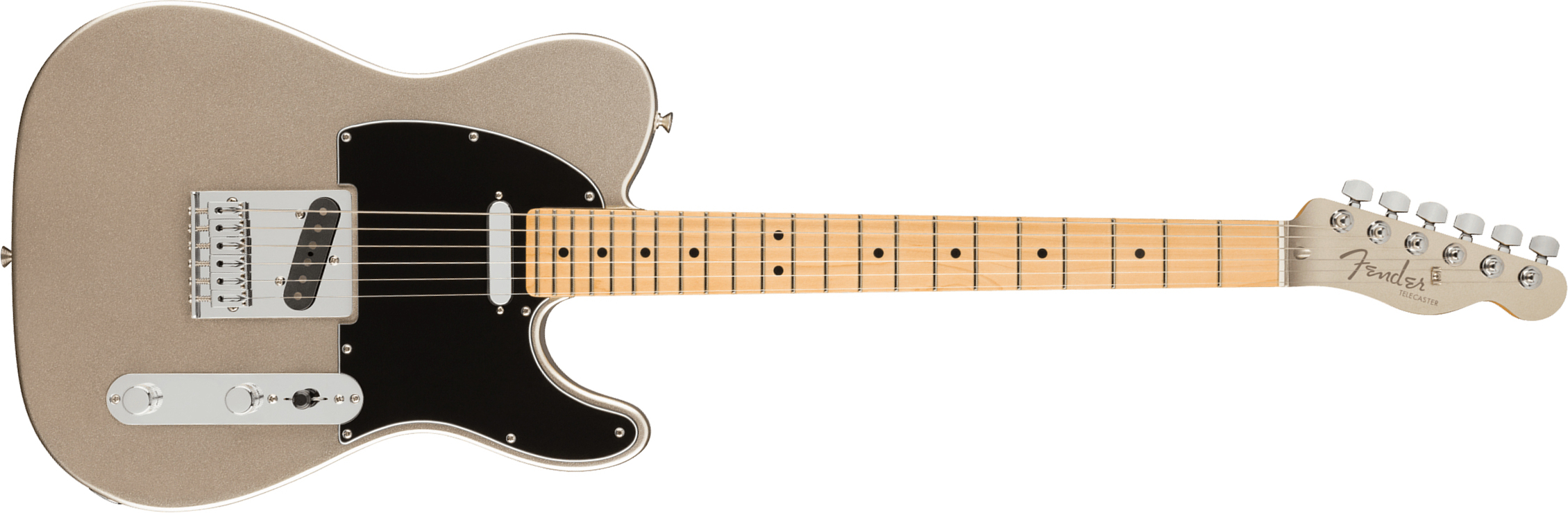 Fender Tele 75th Anniversary Ltd Mex Mn - Diamond Anniversary - Guitare Électrique Forme Str - Main picture