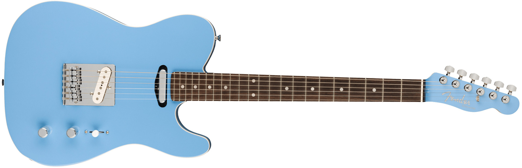 Fender Tele Aerodyne Special Jap 2s Ht Rw - California Blue - Guitare Électrique Forme Tel - Main picture