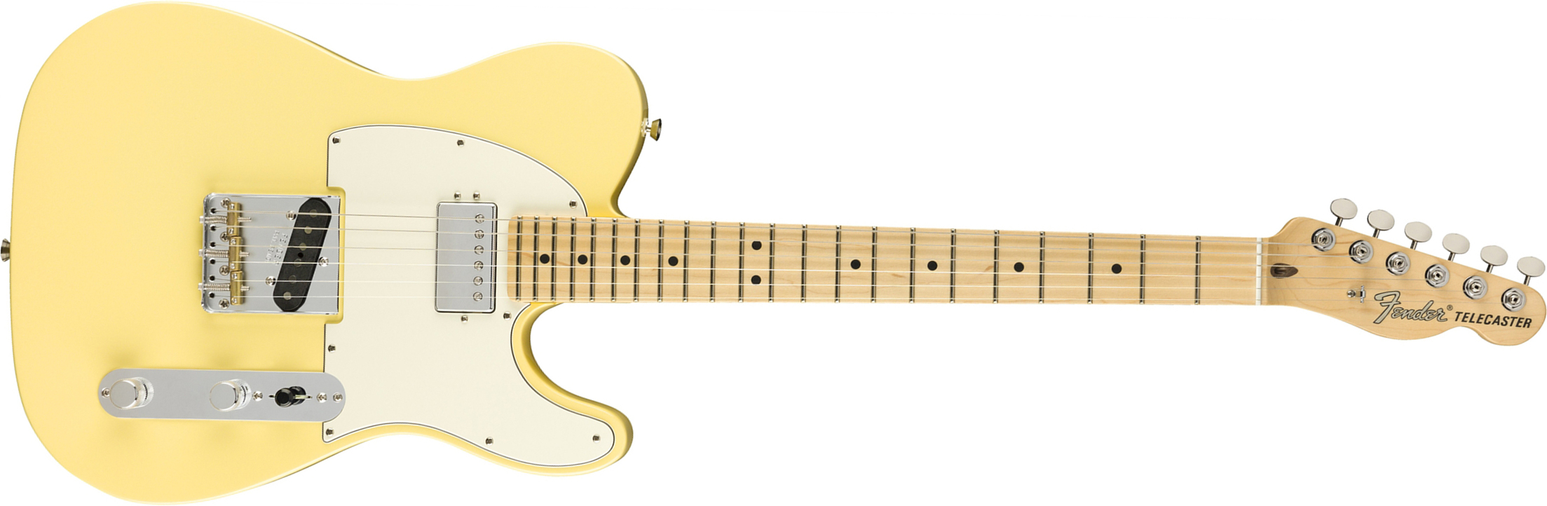 Fender Tele American Performer Hum Usa Sh Mn - Vintage White - Guitare Électrique Forme Tel - Main picture